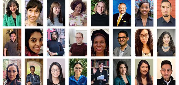 A grid of portraits of the LSA Collegiate Fellows
